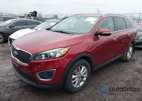 2017 Kia Sorento 2.4L Lx from USA, damaged, VIN 5XYPG4A36HG217357